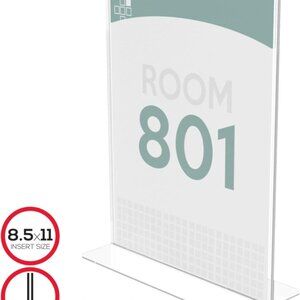 Sign Holders (2PK) 8.5 x 11      NEW